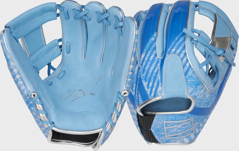 2 views showing the palm & back of a Rawlings REV1X 11.5" infield glove - SKU: REV205-2XCB loading=